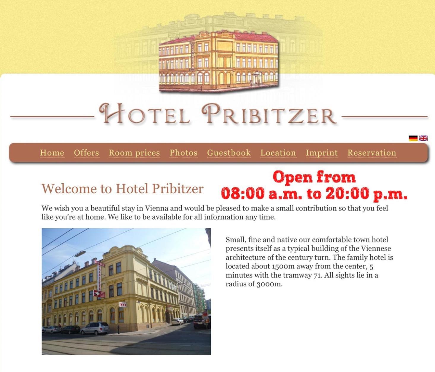 Hotel Pribitzer Vienna Esterno foto